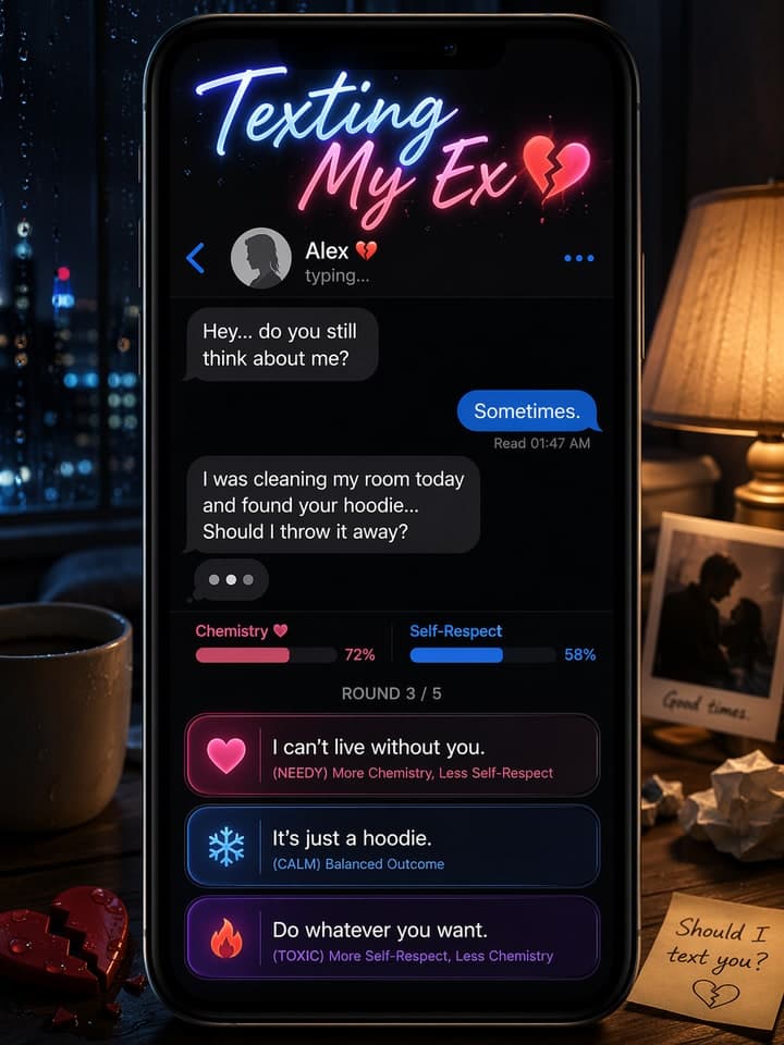Texting My Ex game cover