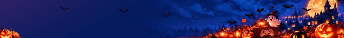 Bannière du défi Game Jam d'Halloween