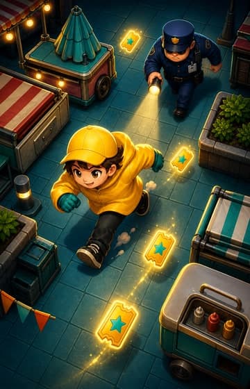 Midnight Market Dash game cover