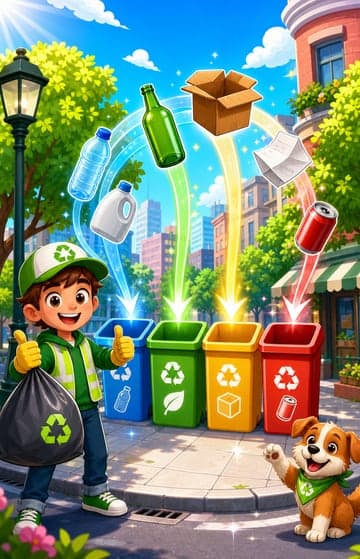 Corner sorting station game cover