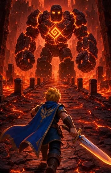Golem Breaker: Hero Charge game cover