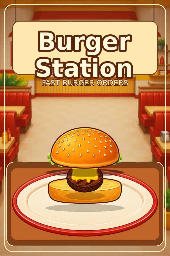 Burger Station game cover