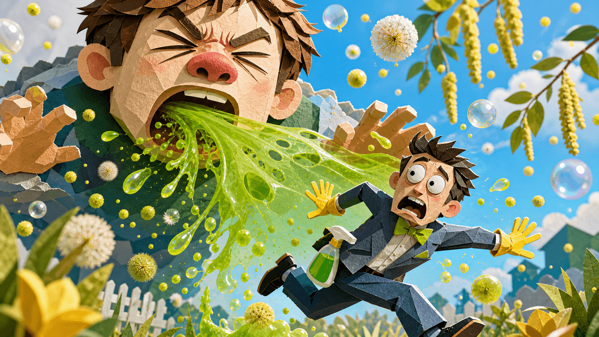 Allergy Escape: Mega Sneeze game cover