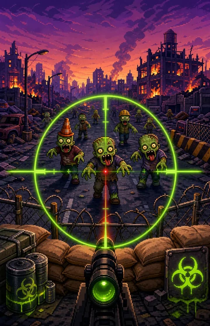 Zombie Barricade: Biohazard Line game cover