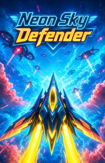 Neon Sky Defender(resume1) game cover