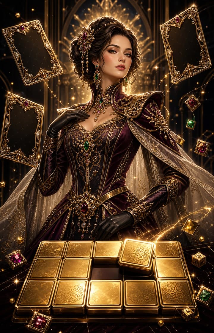 Gilded Card Slide game cover
