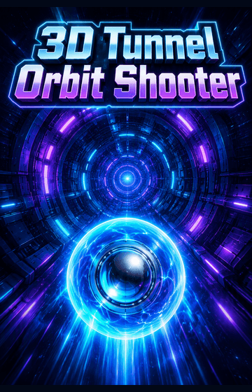 3D Tunnel Orbit Shooter game cover