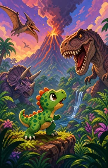 Dino Hatchling Survivor game cover
