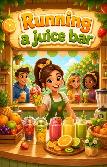 Running a juice bar game cover