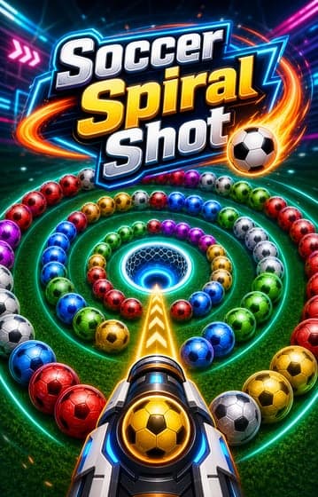 Soccer Spiral Shot game cover
