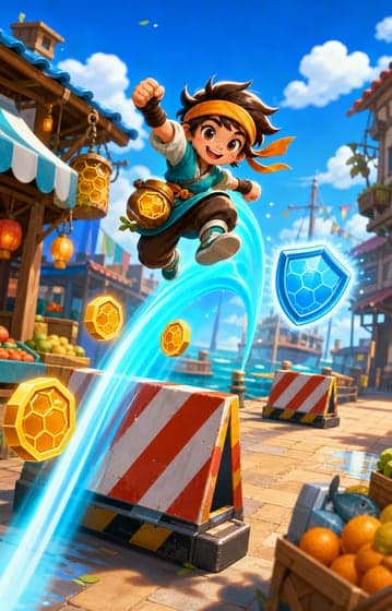 Skyshield Market Run game cover