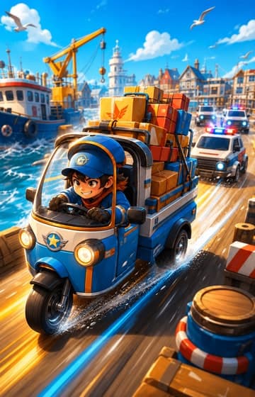 Harbor Screech Delivery game cover