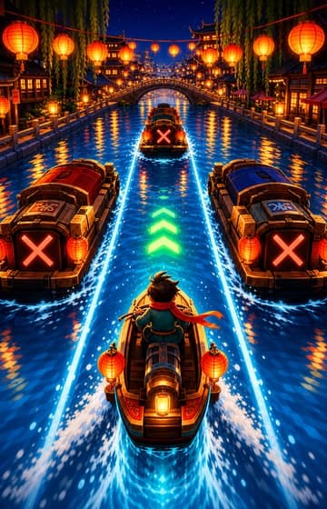 Lantern Canal Rush game cover