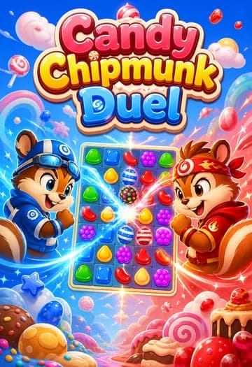 Candy Chipmunk Duel oyun kapağı