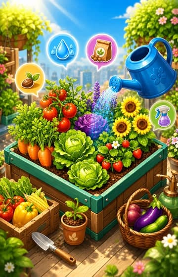 Rain Dye Garden game cover