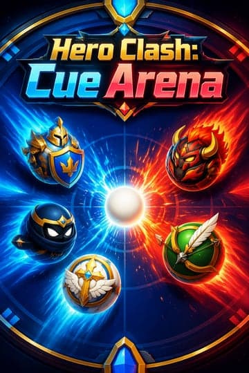 Hero Clash: Cue Arena game cover