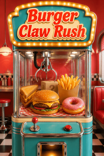 Burger Claw Rush game cover