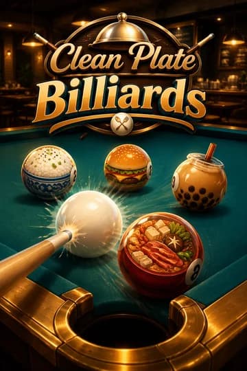 Clean Plate Billiards game cover