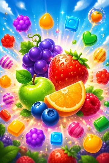 Fruit Candy Match oyun kapağı