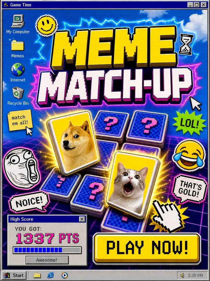 Capa de Meme Match-Up