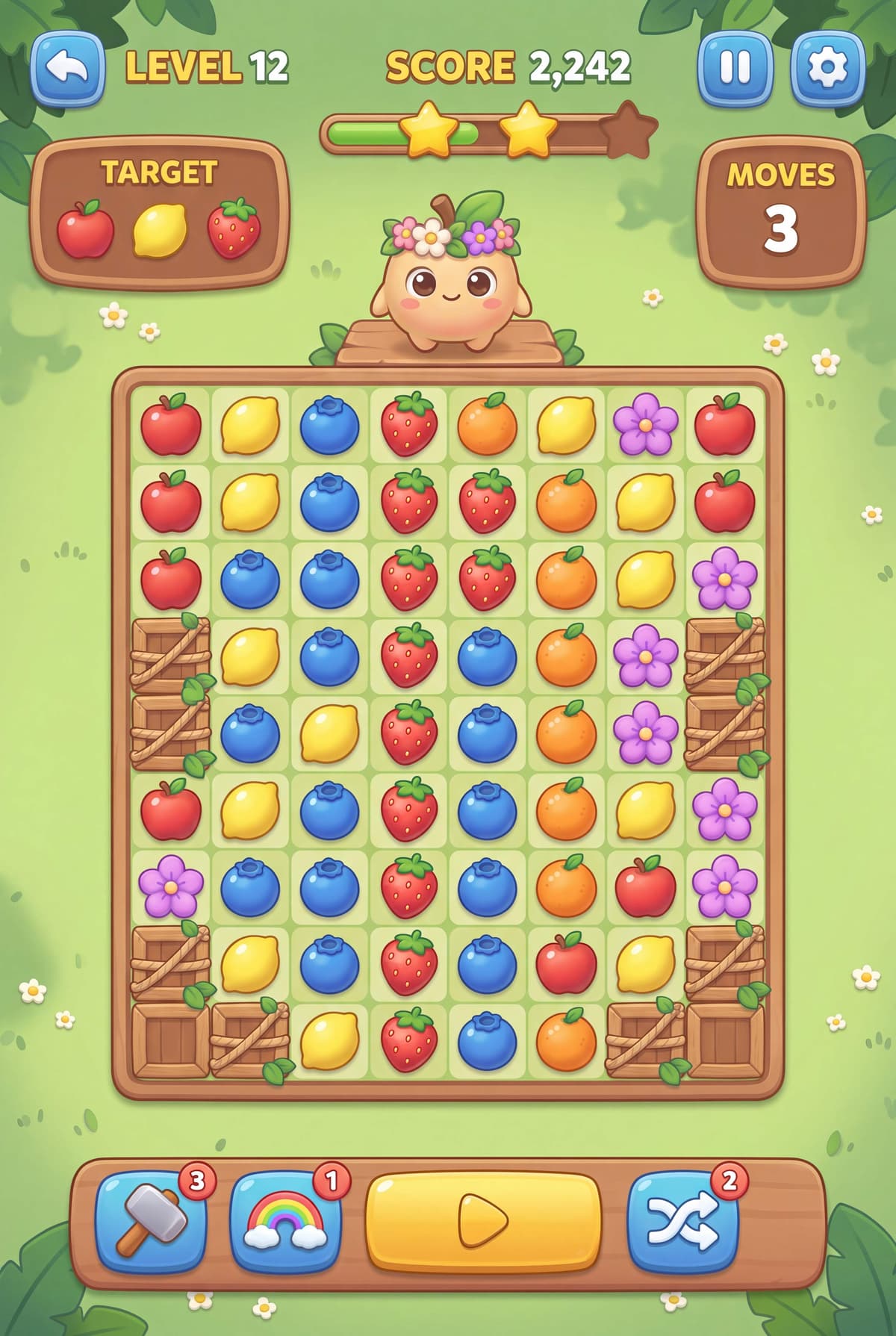 Orchard Match。 oyun kapağı