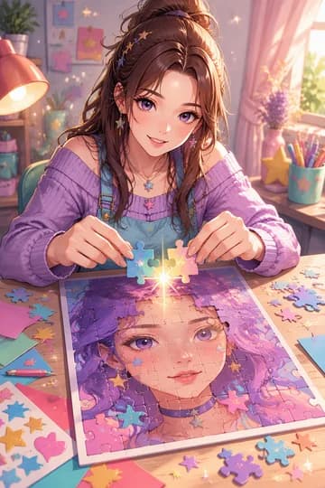 Anime Portrait Mosaic game cover