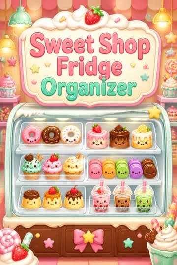 Sweet Shop Fridge Organizer oyun kapağı