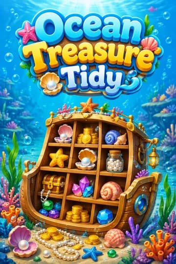 Ocean Treasure Tidy game cover