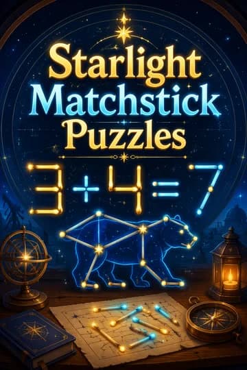 Starlight Matchstick Puzzles game cover