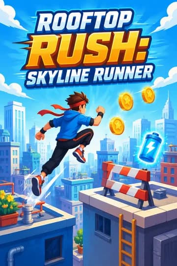 Rooftop Rush: Skyline Runner game cover