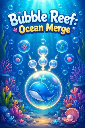 Bubble Reef: Ocean Merge game cover