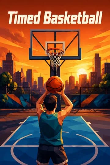 Timed Basketball game cover