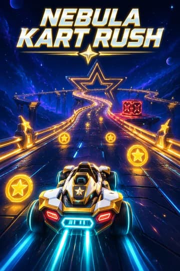 Nebula Kart Rush game cover