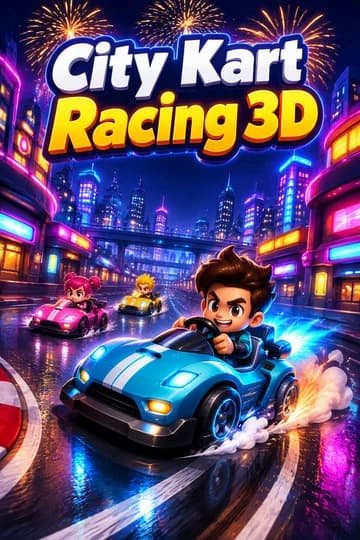City Kart Racing 3D oyun kapağı
