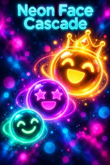 Neon Face Cascade oyun kapağı
