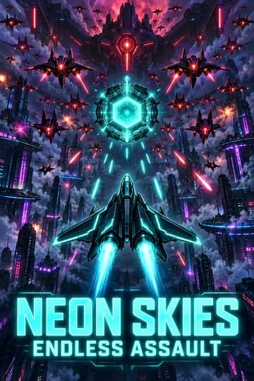 Neon Skies: Endless Assault game cover
