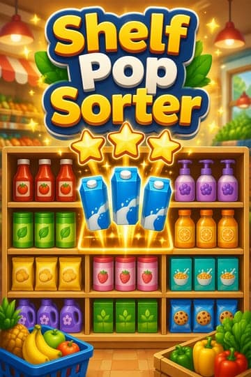 Shelf Pop Sorter oyun kapağı