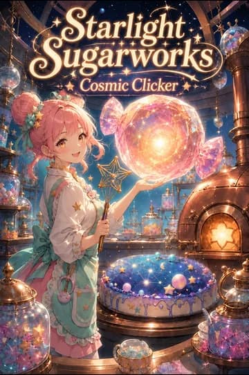 Starlight Sugarworks: Cosmic Clicker game cover