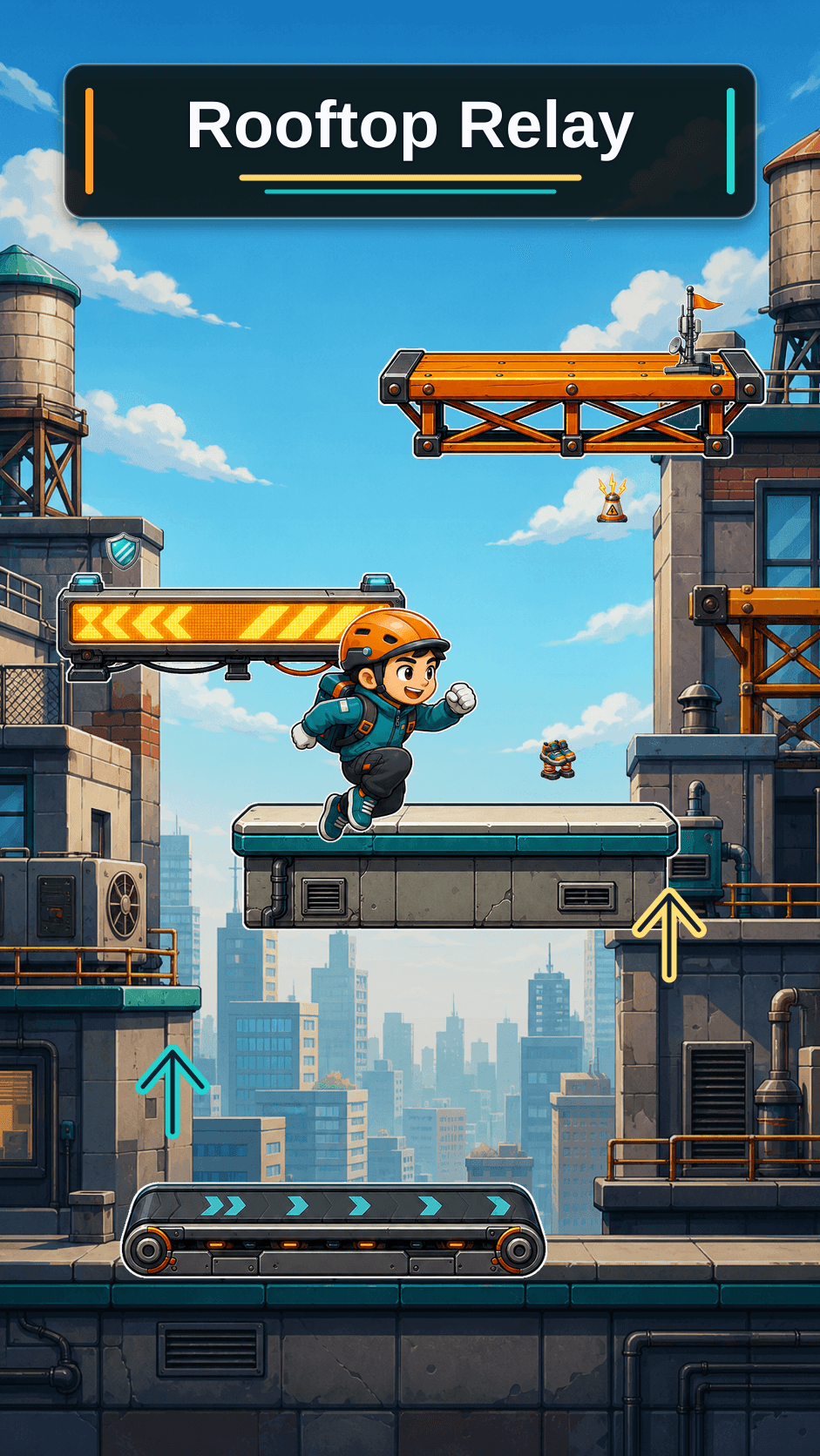 Rooftop Rush game cover