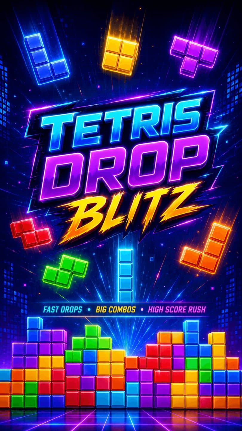 Tetris Drop Blitz game cover