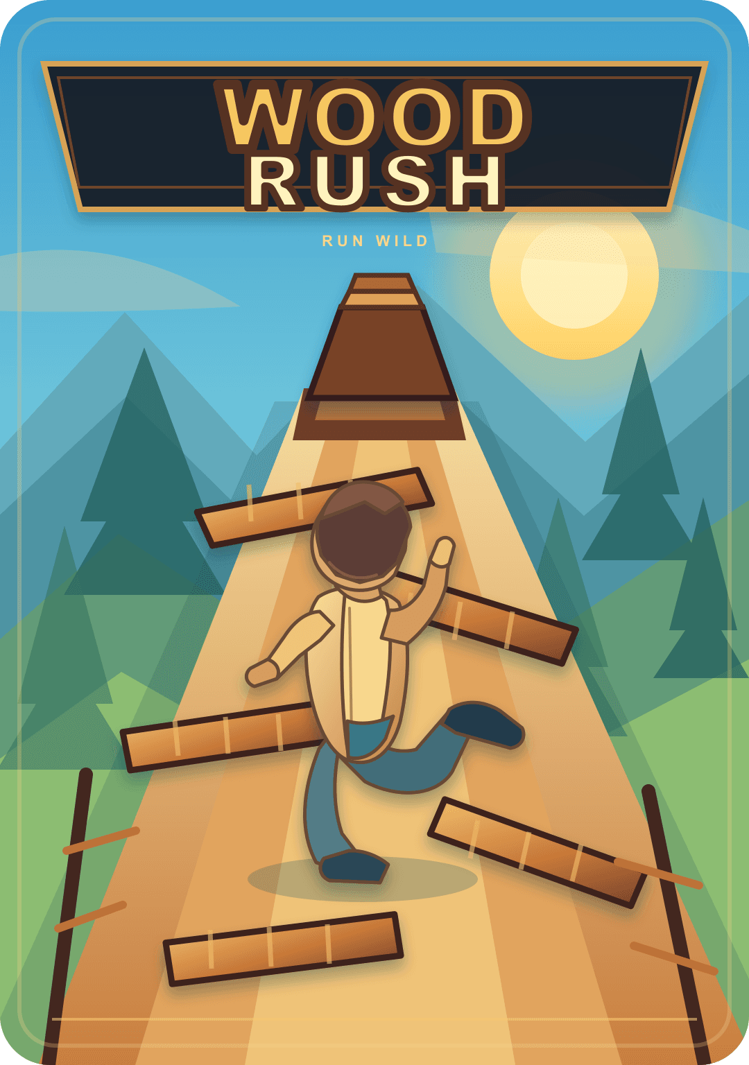 Wood Rush game cover